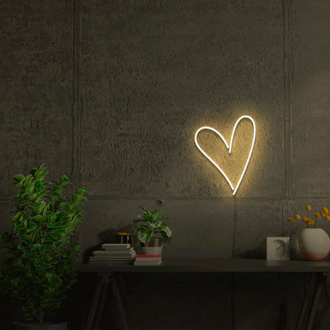 Coeur Neon LED