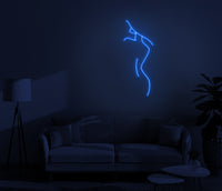 La Solitaire - Neon Mural