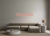 Custom Neon: Baptiste