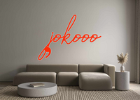 Custom Neon: ,jokooo