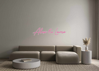 Custom Neon: Alex & Laura