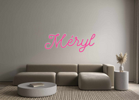 Custom Neon: Méryl