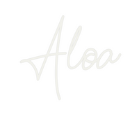 Custom Neon: Aloa
