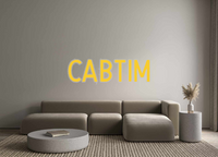 Custom Neon: Cabtim