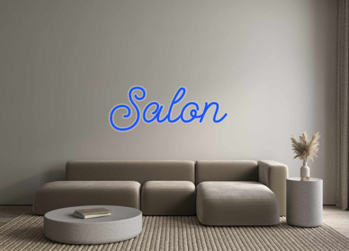 Custom Neon: Salon