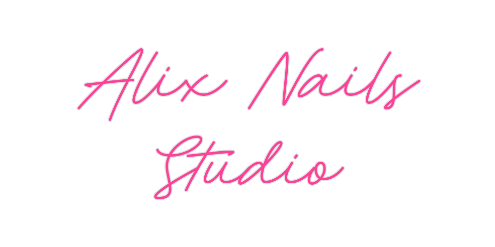 Custom Neon: Alix Nails
St...