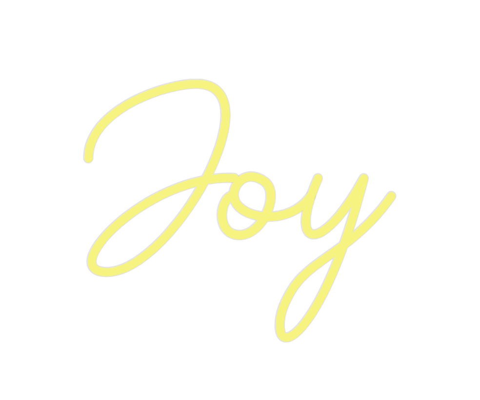 Custom Neon: Joy