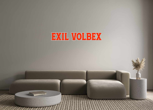 Custom Neon: ExiL Volbex