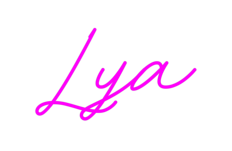 Custom Neon: Lya