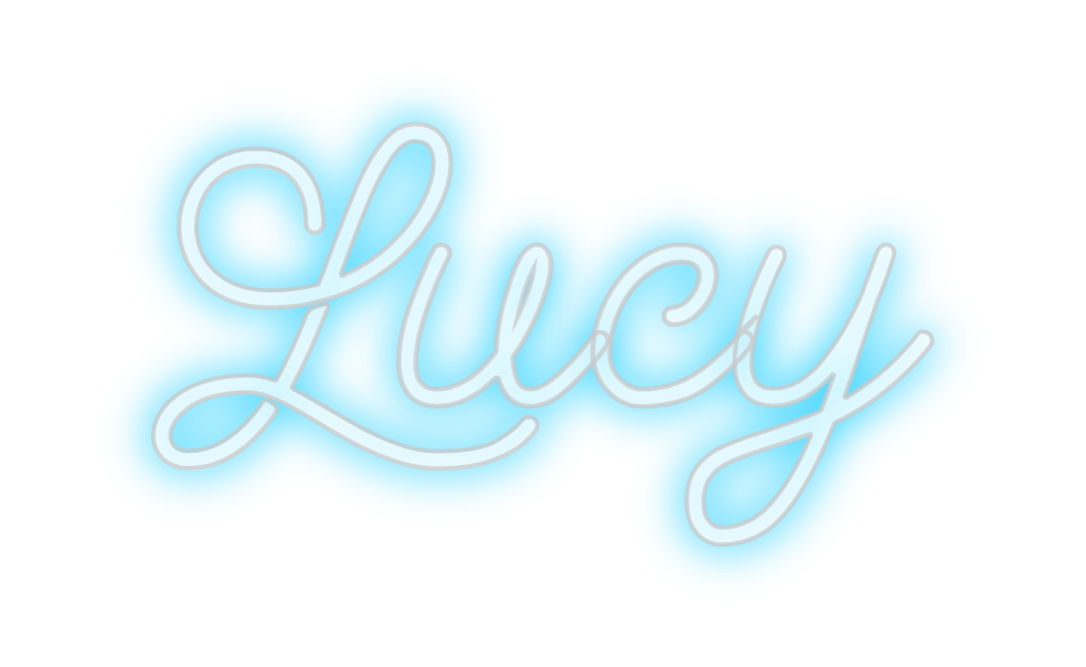 Custom Neon: Lucy