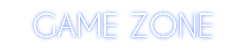 Custom Neon: GAME ZONE