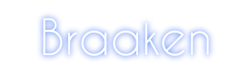 Custom Neon: Braaken