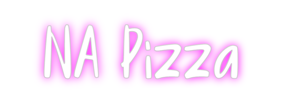 Custom Neon: NA Pizza