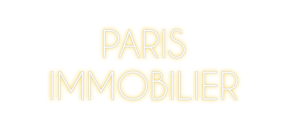 Custom Neon: PARIS 
IMMOBI...