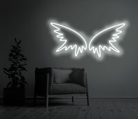 Ailes d'Anges - Neon Mural