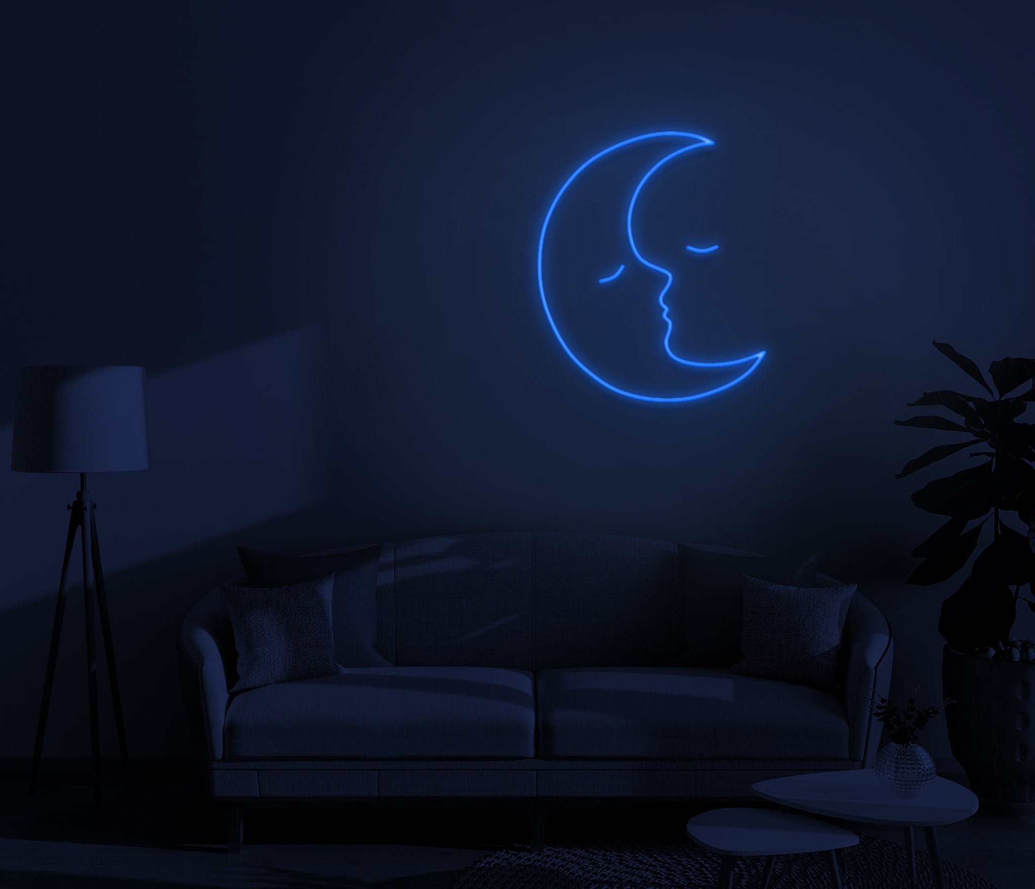 Lune Amoureuse - Neon Deco