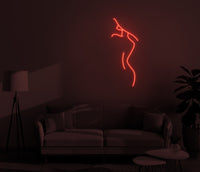La Solitaire - Neon Mural