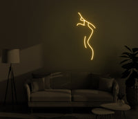La Solitaire - Neon Mural